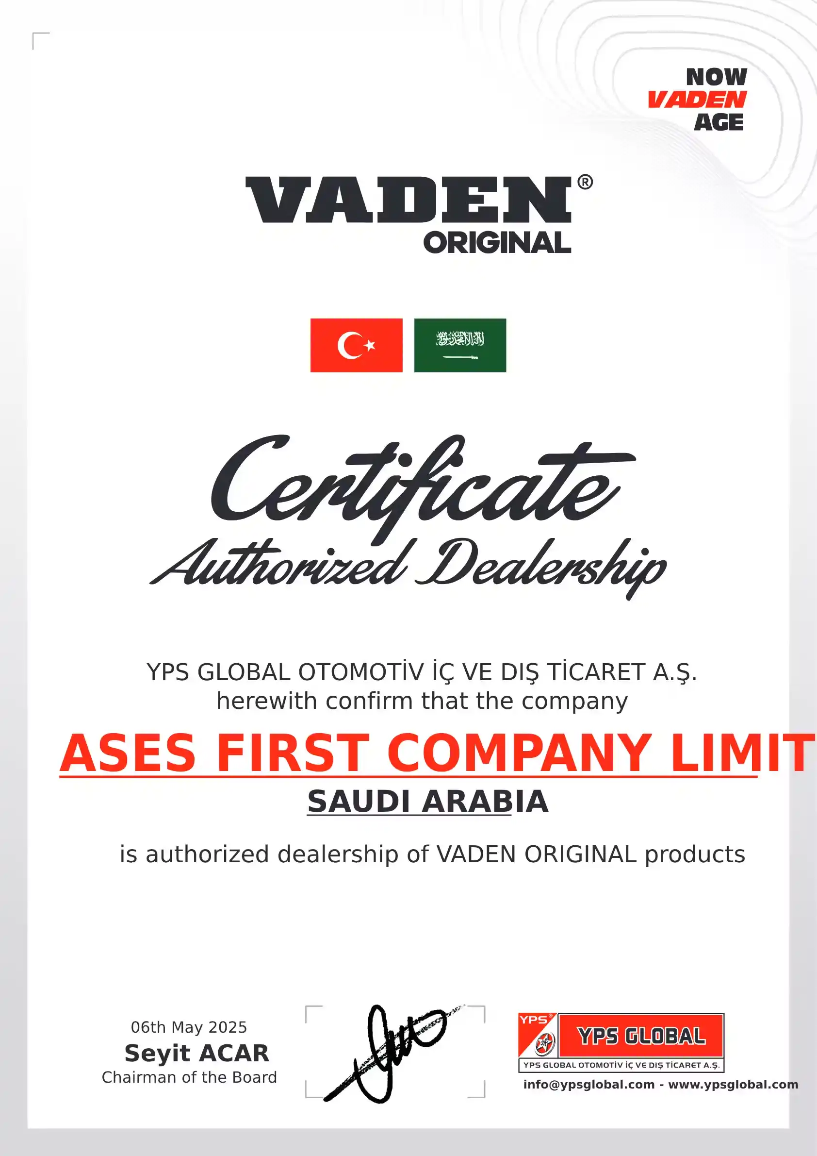 certification